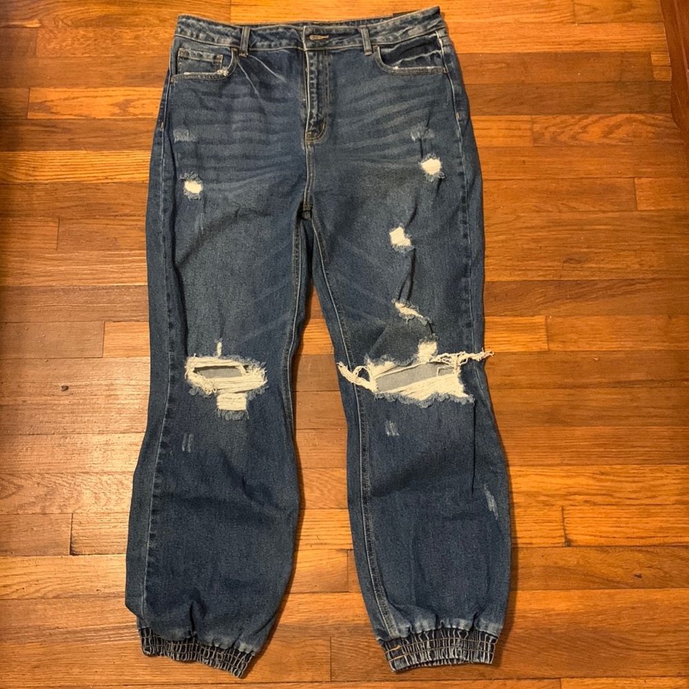 Denim Joggers